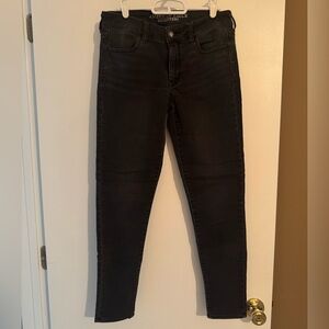 American Eagle Black Wash Jegging Jean